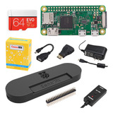 Canakit Raspberry Pi Zero W (inalámbrico) Kit De Inicio Comp