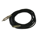 Combo 2 Cable Rca Rca Premium Sin Ruido Profesional 4mts