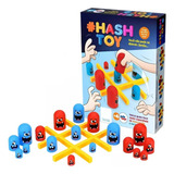 Jogo Da Velha Hash Toy Infantil Tabuleiro Interativo Color