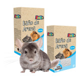 Arena Chinchilla Baño Roedores Jerbos Hamsters Aroma X 3