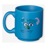 Caneca Mini Tina Disney Pixar Monstros Sa Sulley 100 Ml Cor Azul