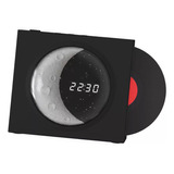 Alto-falante Bluetooth Para Toca-discos De Vinil Com Relógio