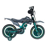 Bicicleta Infantil Simil Motocross Rodado 16 Fiat 500 