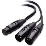 Cable Matters  Xlr Hembra A 2 Macho Xlr, 18 In