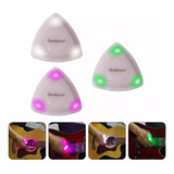 Púas De Bajo Led Para Guitarra, 3 Piezas