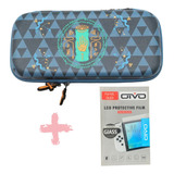 Case Capa Estojo Nintendo Switch Oled Zelda + Pelicula Vidro