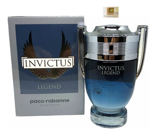 Perfume Invictus Legend Edp 100ml - Selo Adipec Original 