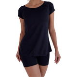 Blusa Feminina Fitness Comprida Dry Fit Academia Ultracool