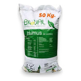 Humus Lombriz 50 Kg Lombricomposta Fertilizante Orgánico 