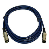 Cable Midi 10ft Audio2000's Tm Adc2054 - Doble Blindaje