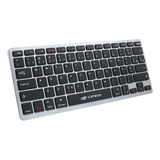 Mini Teclado Sem Fio Bluetooth Recarregável C3tech Slim