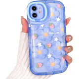 Compatible Con iPhone 11 Funda Transparente Con Bonito Diseñ