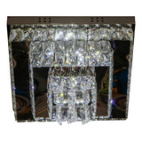 Lámpara Colgante Led De Cristal Forma Cuadrada 5319-400