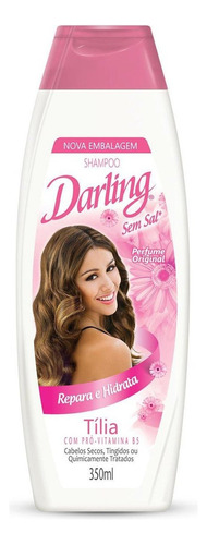 Shampoo Pró-vitamina B5 Darling Tília Frasco 350ml