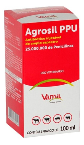 Agrosil Ppu Injetável 50ml - Vansil