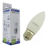 Ampolleta Led Vela 5w E27 Luz Blanca Megabright