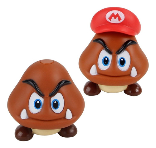 Figura De Goomba 10 Cm Juguetes De Mario Bros - Surtido / 1 