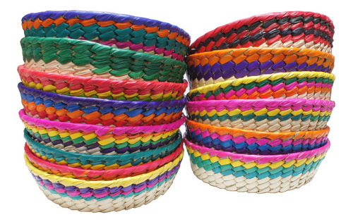 Set De 10 Tortilleros Colores Multicolor Recuerdos