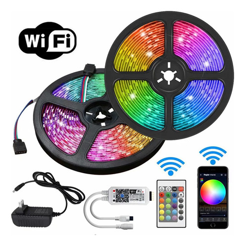 Barra De Luz Led Wifi Rgb 10m Compatible Con Alexa Google Ho