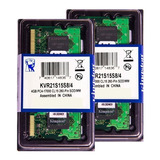 Memória Kingston Ddr4 4gb 2133 Mhz Notebook Kit C/ 02 Unid 