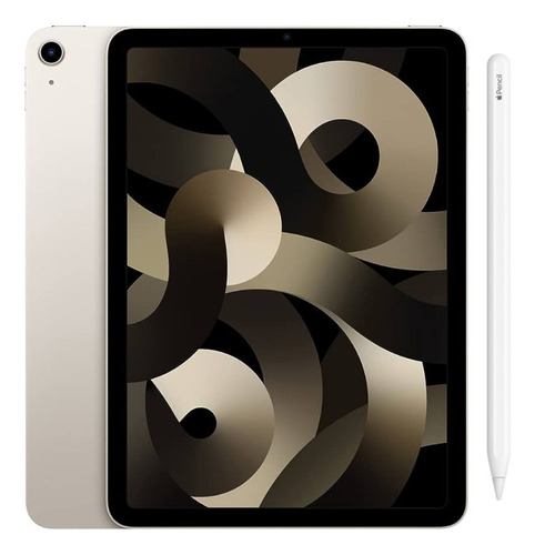 Apple iPad Air 5ª Geração Wi-fi 64gb Estelar + Pencil 2
