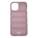 Funda Puffer Para iPhone 13 Tpu Proteccion Antigolpes