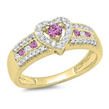 Anillo Compromiso Diamantes Oro 14ktextboxcolumn: 57