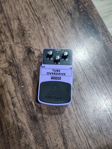 Pedal Behrinher Tube Overdrive To 100