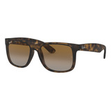 Lentes Solar Ray-ban Rb4165 865/t5 Havana Justin Polarizado