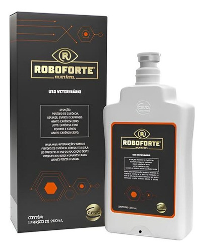 Roboforte 250ml Medicação Tonica Injetavel Ceva