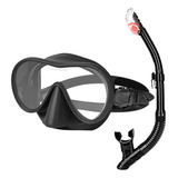 Liquid Silicone Gafas De Montura Grande Apnea