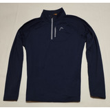 Sudadera Termica Ligera Head Talla L Grande Azul 