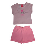 Conjunto Feminino Always Together Kely Kety Shorts Moletinho