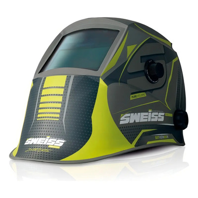 Careta Electrónica Sweiss Skyview 650n Sombra Variable 4 Sen Color Verde | Envío gratis