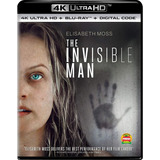 The Invisible Man 4k Ultra Hd + Blu-ray Nuevo Original Impor