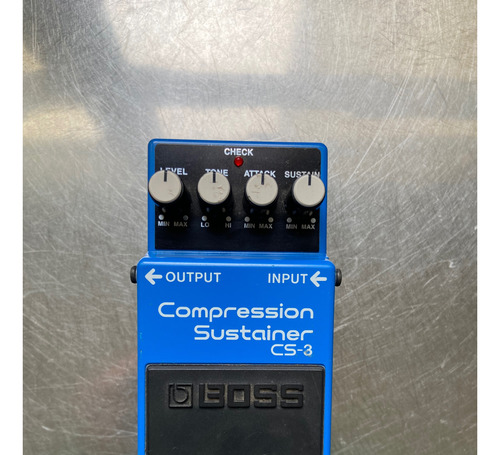 Pedal De Efecto Boss Cs-3 Compression Sustainer