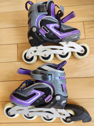 Rollers Stark Abec 13 Extensibles Del 31 Al 34 - Violetas