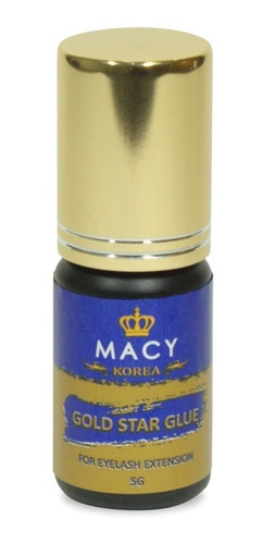 Cola Para Cilios Fio A Fio Volume Russo Elite Gold Macy 5ml