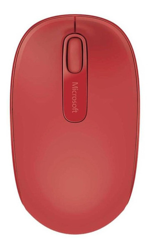 Mouse Sem Fio Microsoft Wireless Mobile 1850 Vermelho