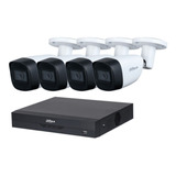 Kit Dvr Dahua 8 Canales 4 Camaras 2-2.8mm Y 2-3.6 Mm Dd 3tb