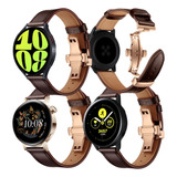 Correa Piel Para Samsung Galaxy Watch 6/5pro/5/4/3/active