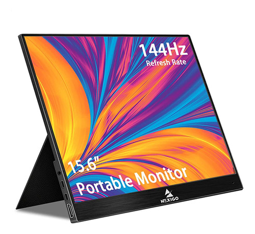 Nexigo 144hz 15.6 Pulgadas Monitor Portátil (ng15fg), Fhd Ip