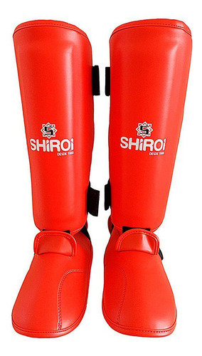 Caneleira Karate Shiroi Oficial Cbk Sh1k Vermelha