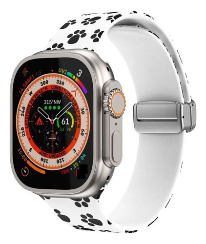 Correa De Silicona Luminosa Para Apple Watch Banda Ultra Ma