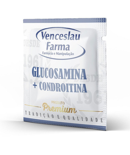 Condroitina E Glucosamina 1200/1500 Mg  Com 60 Sachês