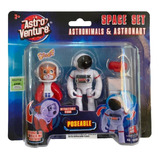 Astro Venture Set X2 Astronauta Y Mascota - Sharif Express