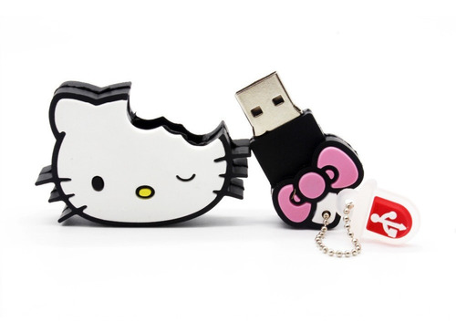 Memorias Usb Figuras 32gb Hello Kitty Varios Colores