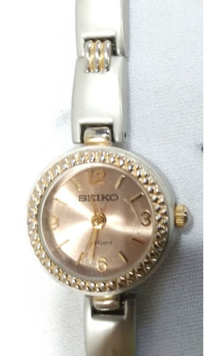 Relógios Femininos Seiko Dourado - Rosa 21 Cm Funciona