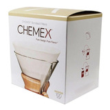 Filtro Para Chemex 6 Xíc - Circular - Pré Dobrado - 100 Un.