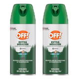 Repelente Off Aerosol Extra Duracion Pack X 2u Chacarita 